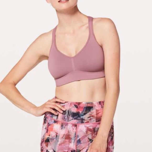 lululemon athletica Other - Lululemon Figue Blush Pink Speed Up Bra